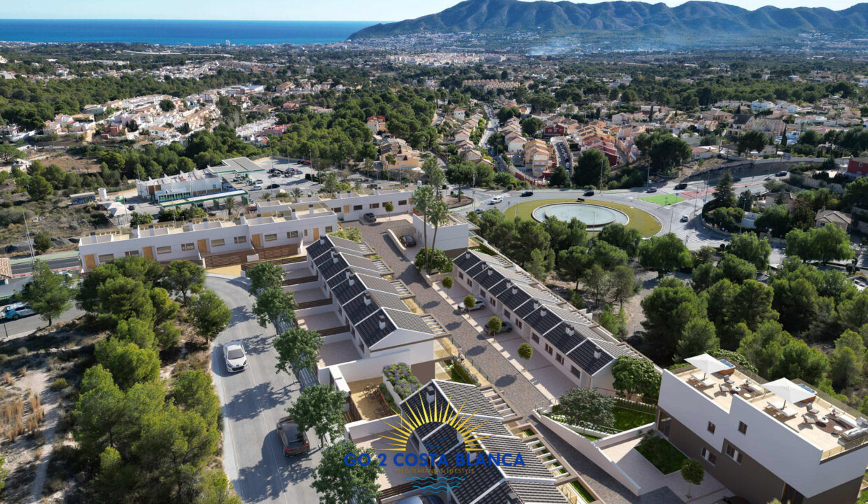 Urbanización exterior + Bahía