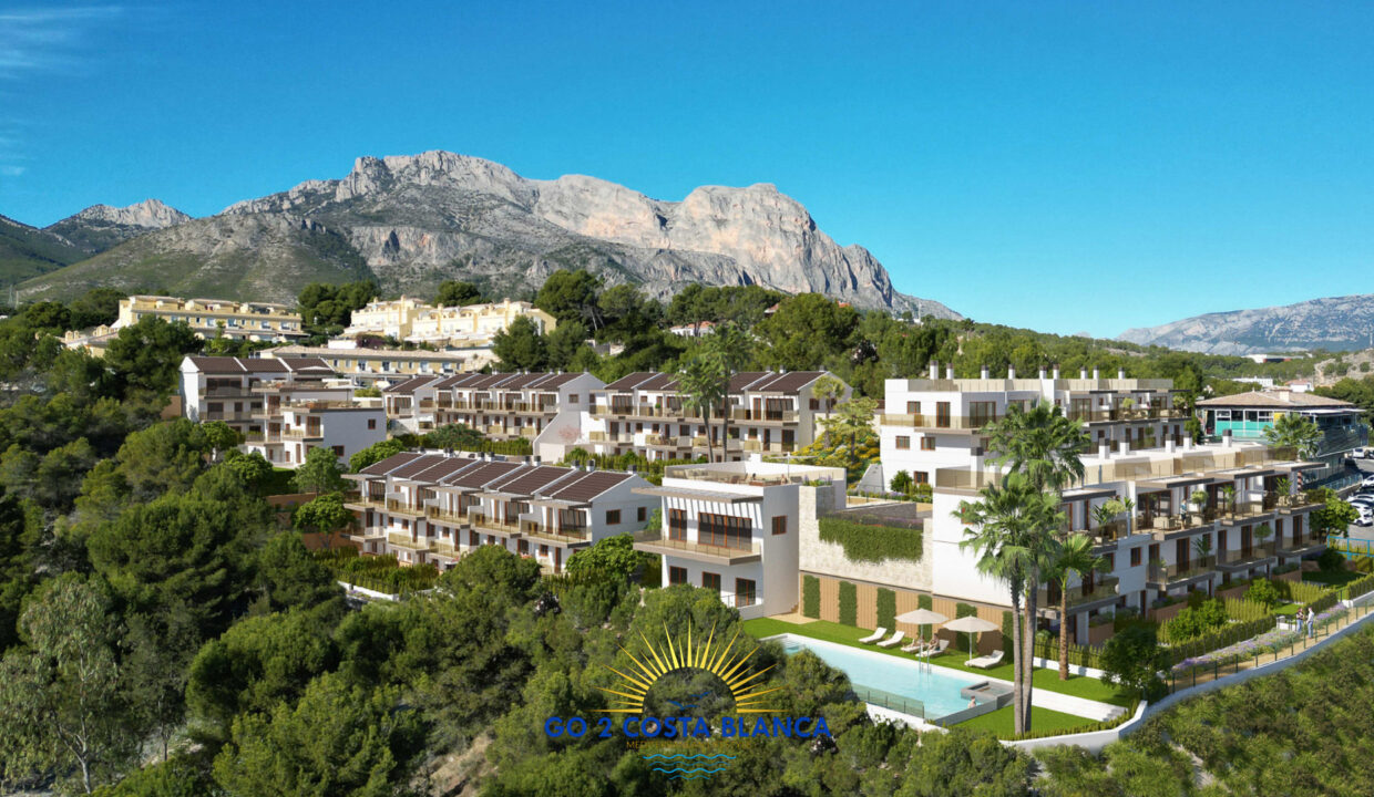 Urbanización exterior+ Montaña