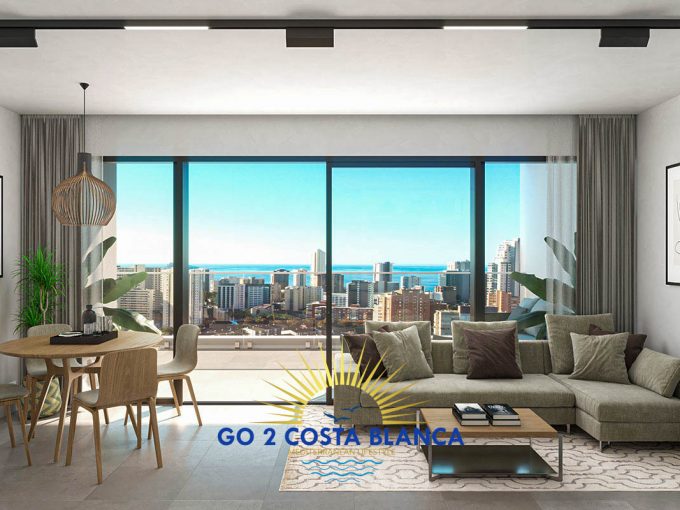 GO 2 COSTA BLANCA Benidorm, Slim Tower - Apartamanok