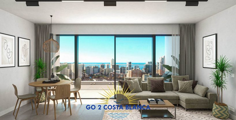 GO 2 COSTA BLANCA Benidorm, Slim Tower - Apartamanok