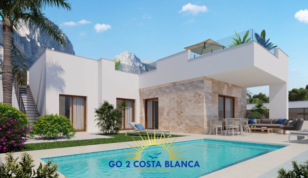 Villa Marina Baja con solarium